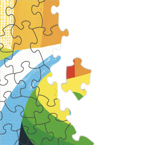 enchanted forest puzzle detail