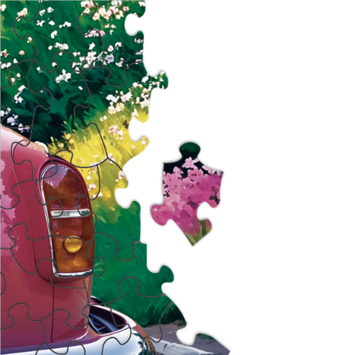 sunset drive puzzle detail