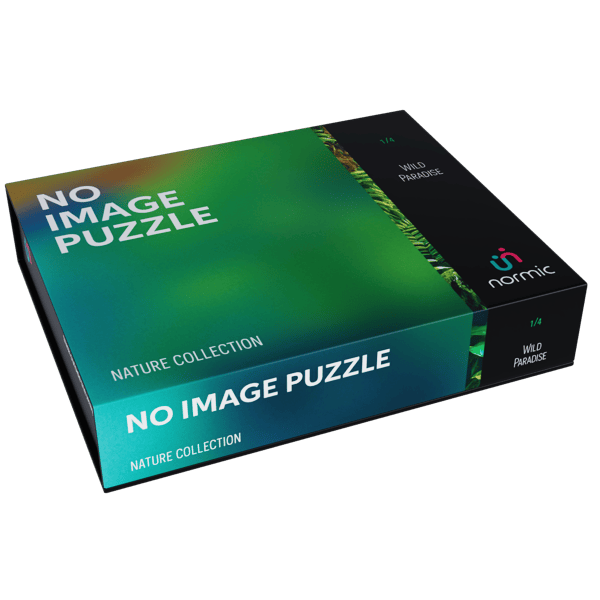 wild paradise puzzle - for lovers of exotic nature